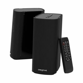 T100 Wireless 2.0 Speakers, Black