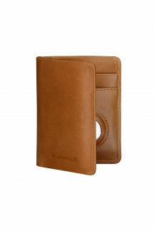 Billund Airtag Slim wallet, Tan