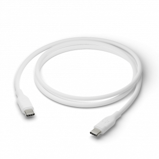 Re-charge - Bulk - Cable - USB-C to USB-C, White (2.5m)