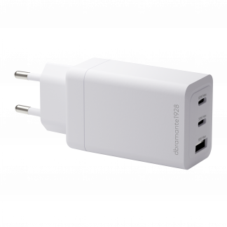 DBRAMANTE re-charge IT Charger 2xUSB-C 65W + 1xUSB-A White