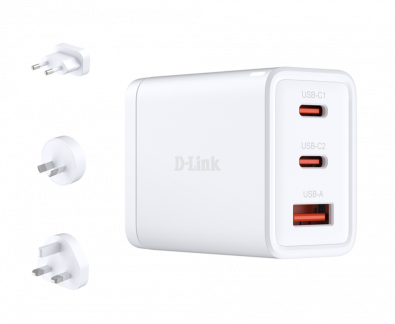 D-LINK 65W GaN Travel Charger