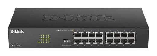 D-LINK 16-port 10/100/1000 Gigabit Desktop Switch