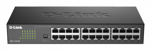 D-LINK 24-port 10/100/1000 Gigabit Desktop Switch