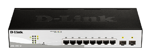 D-LINK 10-Port Gigabit Smart Switch with 2 SFP ports
