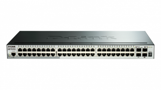 D-LINK 52-Port Gigabit Stackable Smart Managed Switch incl 4