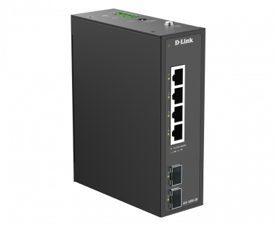 D-LINK 6-Port Gigabit Industrial Unmanaged Switch with 2 x S