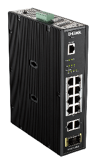 D-LINK 12 Port L2 Ind. Smart Managed Switch 10 x 1GBaseT(X)