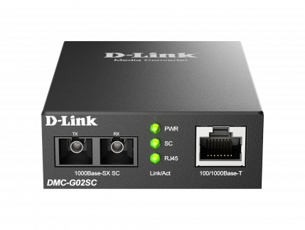 D-LINK 100/1000Base-t to 1000Base-SX SC Multi-mode Media Con