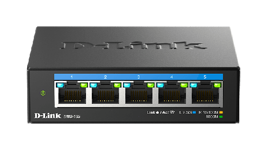 D-LINK 5-Port Multi-Gigabit Unmanaged Switch