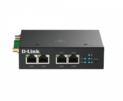 D-LINK 4G LTE M2M VPN PoE+ Router