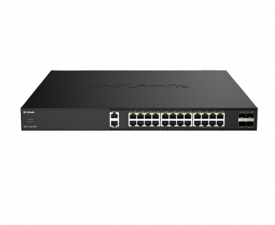 D-LINK 28-Port 10G Multi-Gigabit PoE++ Smart Managed Switch
