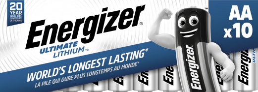 Energizer Lithium AA/L91 (10-pack)
