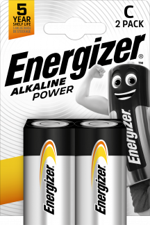 Energizer Alkaline Power C-type Standardbatterier 2