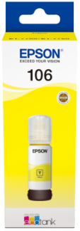 T106 EcoTank Yellow Ink bottle
