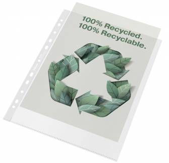 Lomme recycled 70my PP pr&aelig;g A4 maxi (50)