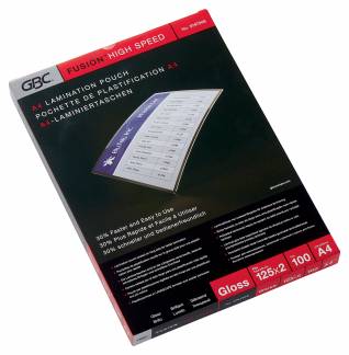 Lamineringsficka GBC A4 HiSp 125mic(100)