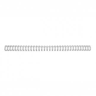 Spiralringe metal 3:1 No9 14mm A4 silv (100)