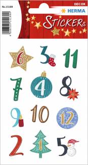 Herma stickers Christmas 1-24 julekalender (2)