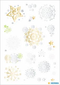 Herma stickers Creative Christmas Stars