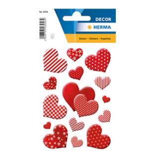 Herma stickers Decor mønstret  hjerter (3)