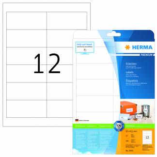 HERMA Premium Laminerede etiketter 97 x 42.3 mm 300etikette(r)