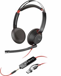 HP Poly Blackwire 5220 UC Stereo USB-C/A