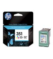 HP 351 Farve (cyan, magenta, gul) 170 sider Blæk CB337EE