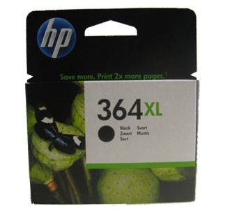 HP 364XL Sort 550 sider Blæk CN684EE