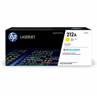 Lasertoner 212A gul LaserJet 4,5K W2122A