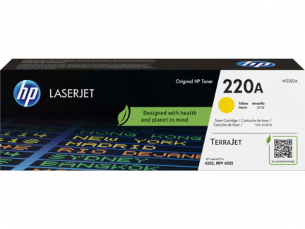 220A Yellow Original LaserJet Toner Cartridge 1,8k