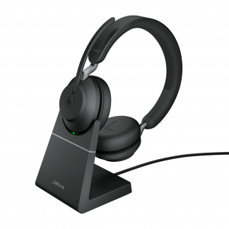 Jabra Evolve2 65 MS Stereo Tr&aring;dl&oslash;s H&oslash;retelefoner Sort