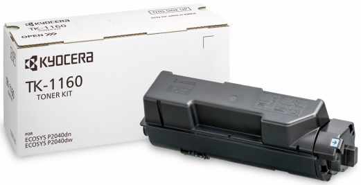 Kyocera TK 1160 Sort 7200 sider Toner 1T02RY0NL0