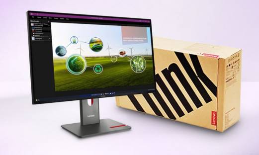 Lenovo ThinkVision P27Q-40 27 IPS 2560 x 1440 (2K) HDMI DisplayPort 120Hz