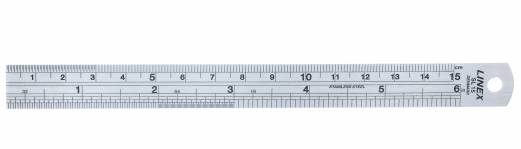 Linex SL15 stållineal 15cm