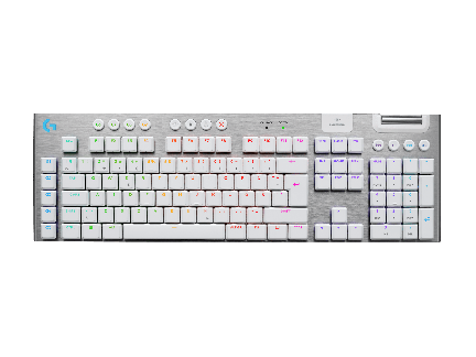 G915 X LIGHTSPEED Wireless Gaming KB Tactile, White (Nordic)