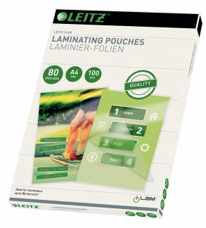 Lamineringslomme glans 80my A4 (100)