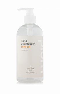 PLUM Hånddesinfektion 85% Gel 500 ml pumpeflaske