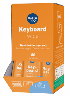 KIILTO PRO Tastatur wipes 80 stk