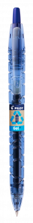 Gelpen m/klik B2P BeGreen 0,7 bl&aring;