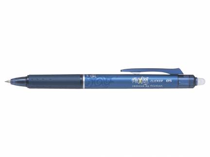 Frixion Clicker m/klik 0,5 bl&aring;sort