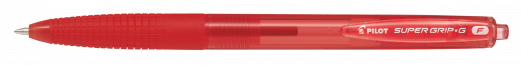 Kuglepen m/klik Super Grip G 0,7 r&oslash;d
