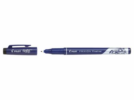 Frixion Fineliner 1,3 sort