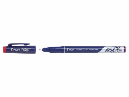 Frixion Fineliner 1,3 r&oslash;d