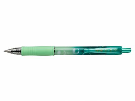 Gelpen G-2 m/klik Bubble 0,7 grøn
