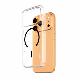 CARE by PanzerGlass Flagship Case Beskyttelsescover til iPhone 17 Pro Transparent