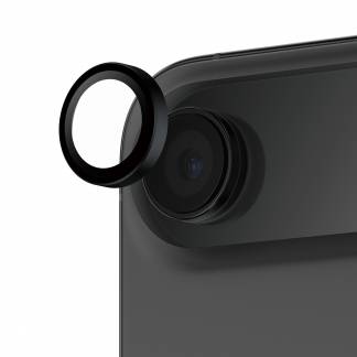 PanzerGlass Hoops Black Camera Lens Protector iPhone 17 Air Sk&aelig;rmbeskytter