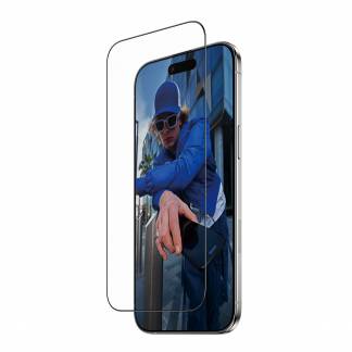 PanzerGlass Screen Protector w. Black Frame iPhone 17 Air | Ultra-Wide Fit w. FASTFIT IN-A-BOX Sk&aelig;rmbeskytter