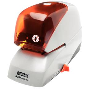 Hæftemaskine 5050e el t/50ark sølv/orange