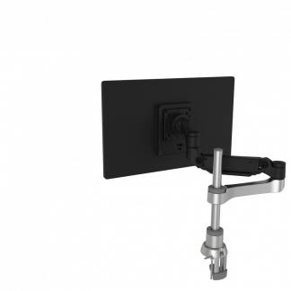 R-Go Caparo 4 D2, single monitor arm, desk mount