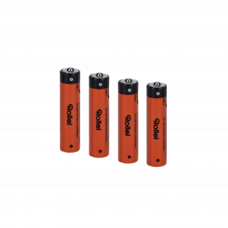 ROLLEI AAA Li-Ion Batteries with USB-C (4-Pack)